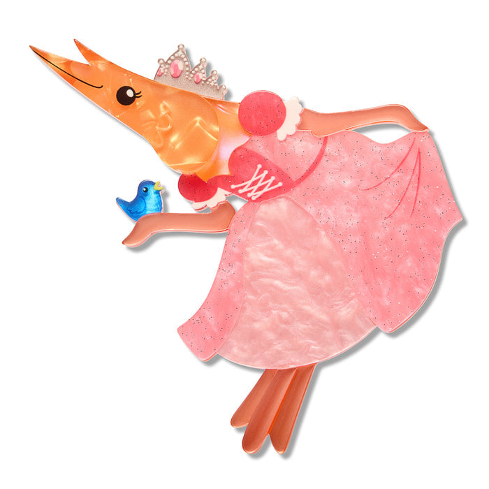 Erstwilder Pascal the Princess Prawn Brooch - Pascals Prawn Parade (2026)