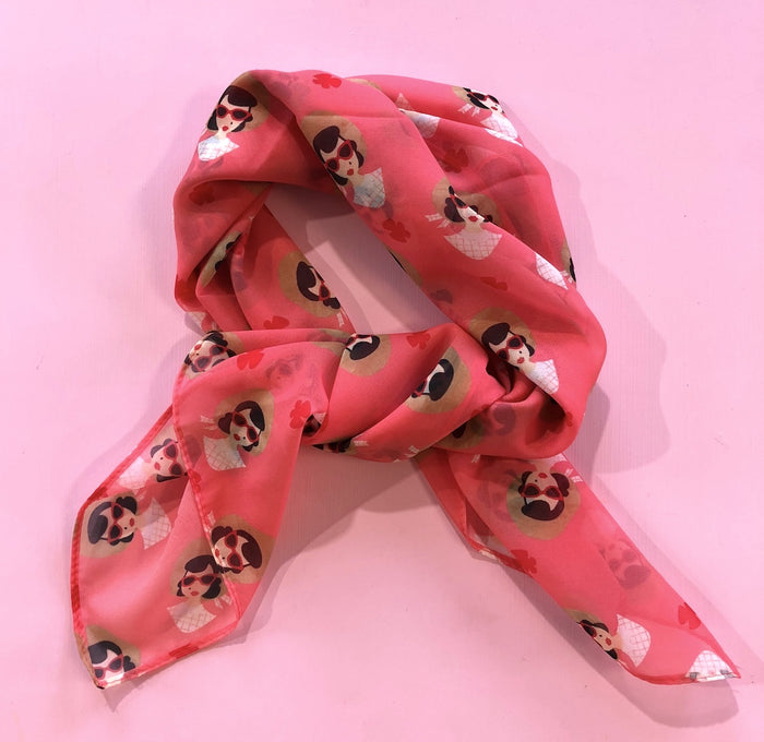 Erstwilder Picnic Portrait Neck Scarf