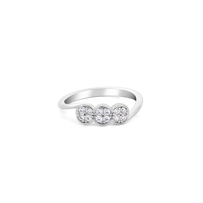 Eternal Circles Silver Ring