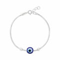 Evil Eye Snake Chain Bracelet