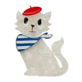 Farrah the French Kitty Cat Brooch - Erstwilder Fan Favorites (2017)
