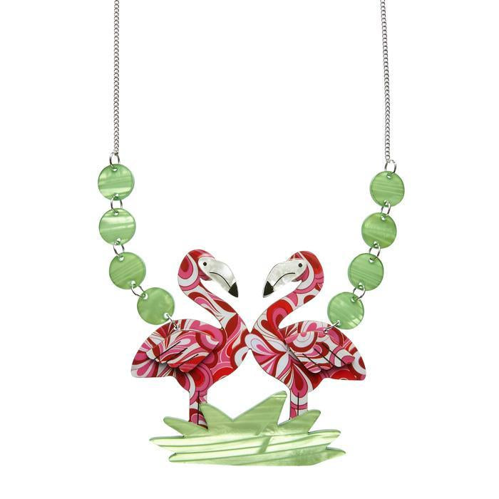 Flamboyant Flamingo Fair Necklace - Erstwilder Fan Favorites (2017)