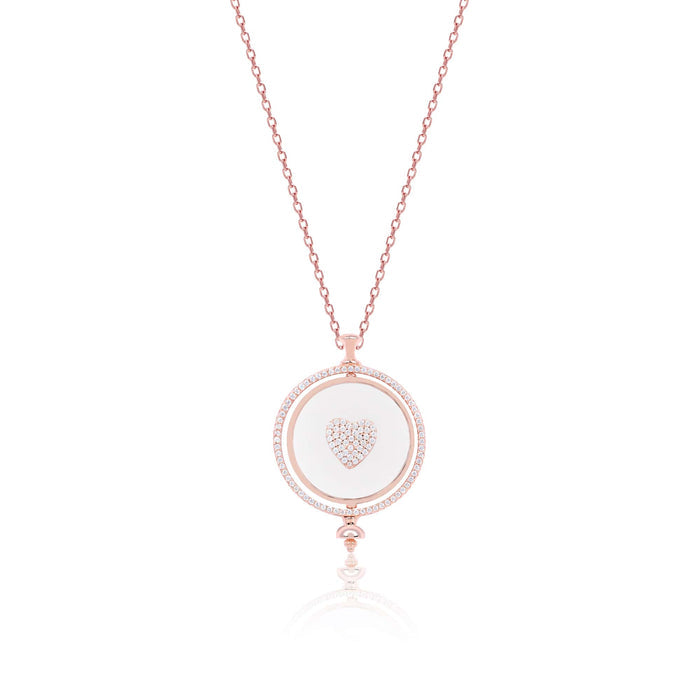 Floating Heart Necklace