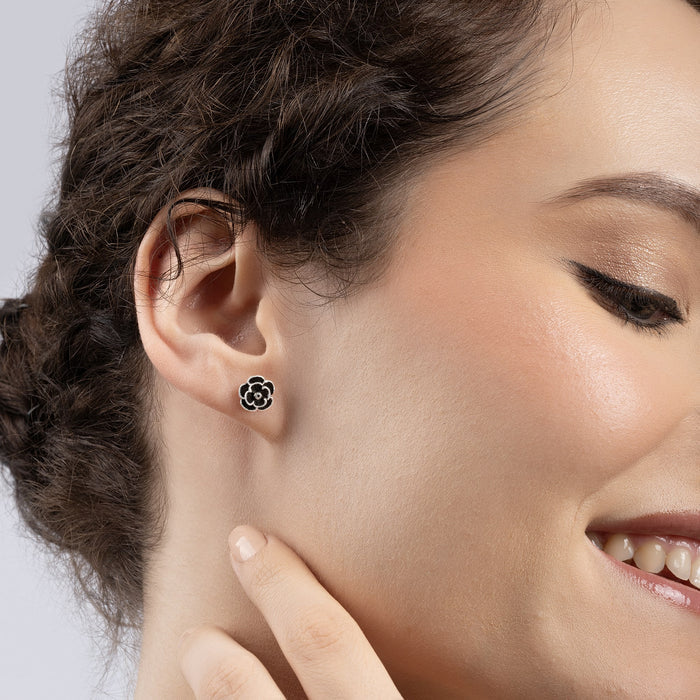 Floral Rose Studs