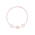 Flower Petal Stone Anklet