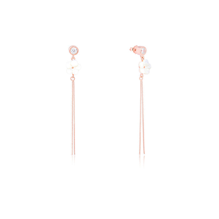 Flower Thread Earrings