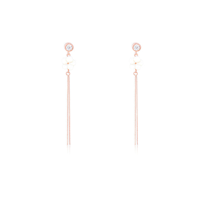 Flower Thread Earrings