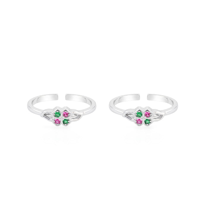 Four-Leaf Clover Toe Ring