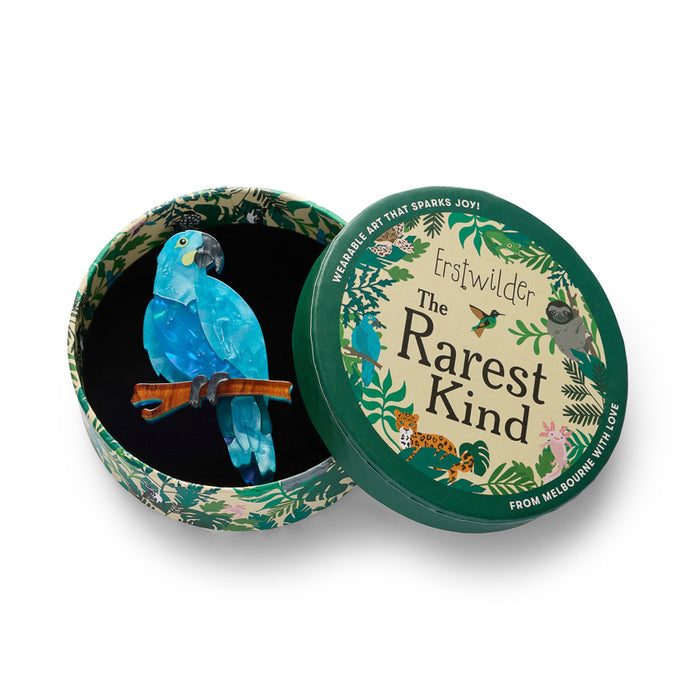 Glaucous Macaw Brooch - Erstwilder The Rarest Kind (2026)