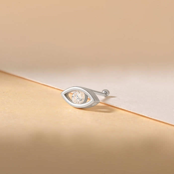 Gleaming Eye Nose Pin