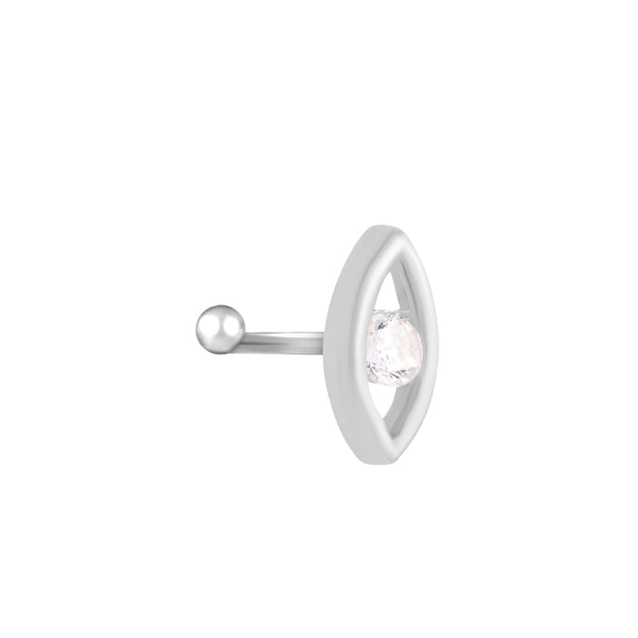 Gleaming Eye Nose Pin