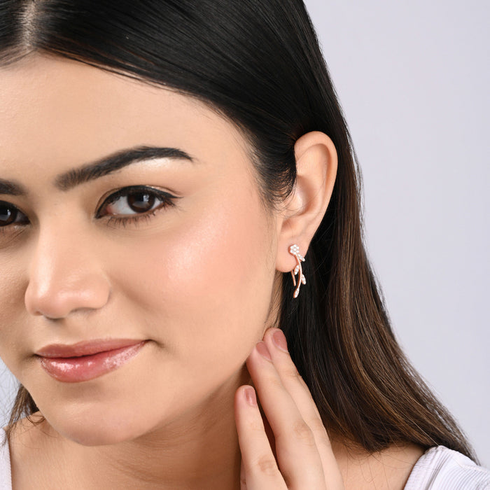 Glowy Leaf Earrings