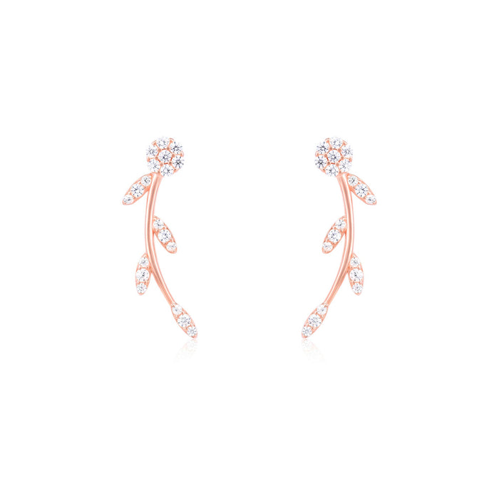 Glowy Leaf Earrings