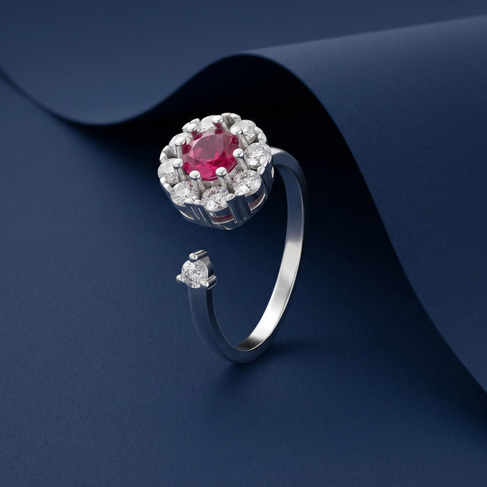 Harmony CZ Two Stone Ring