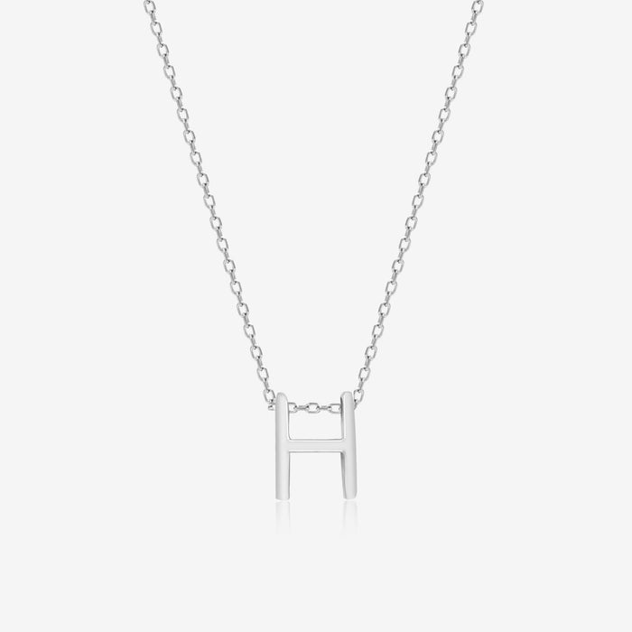 Harmony H Initial Necklace
