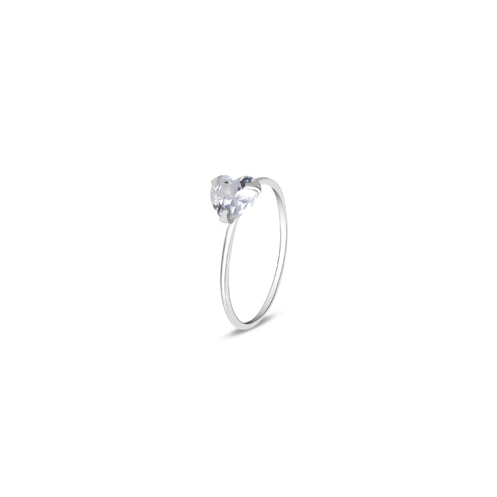 Heart Stone Nose Ring