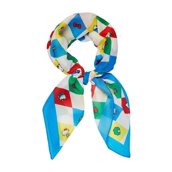 Hello Kitty Argyle Head Scarf by Erstwilder