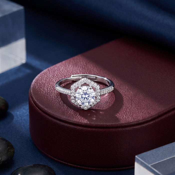 Hexa Stone Ring