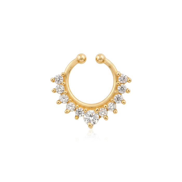 Hoop Silver Septum Ring