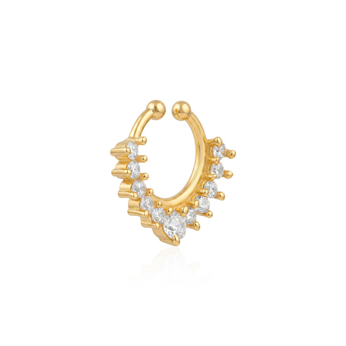 Hoop Silver Septum Ring