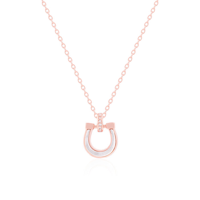 Horseshoe Pendant Necklace
