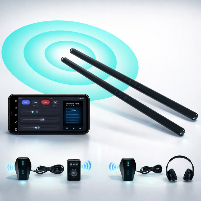 HyperDrum™ Portable Air Drum Kit