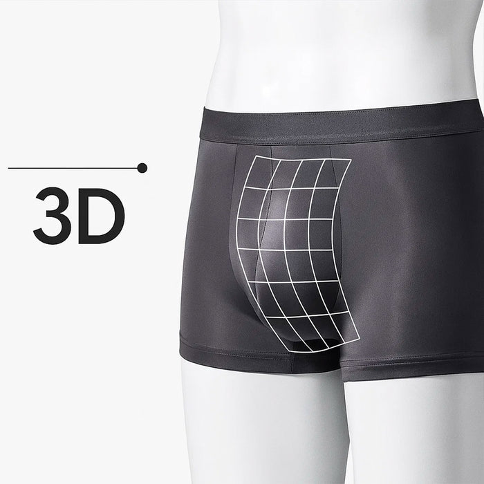Ice Boxer Pro™ – Cueca Premium de Seda Ultra Confortável