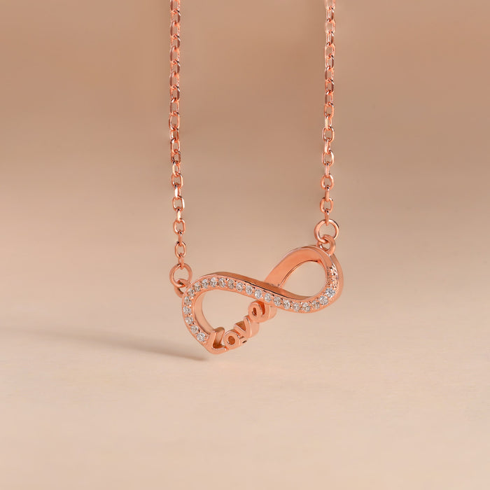 Infinity Love Chain Locket