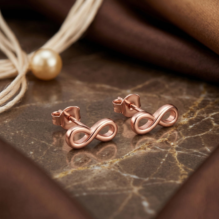 Infinity Stud Earrings