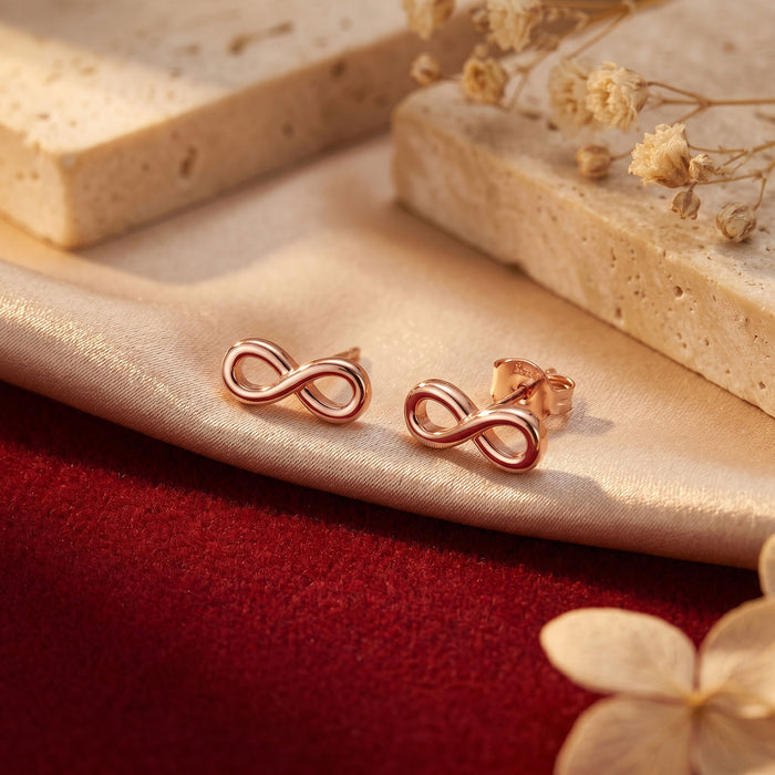 Infinity Stud Earrings
