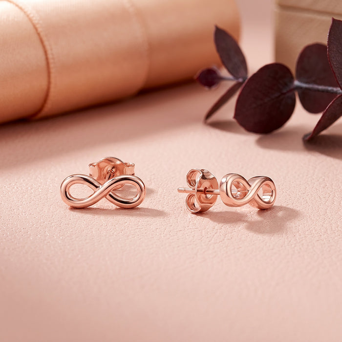 Infinity Stud Earrings
