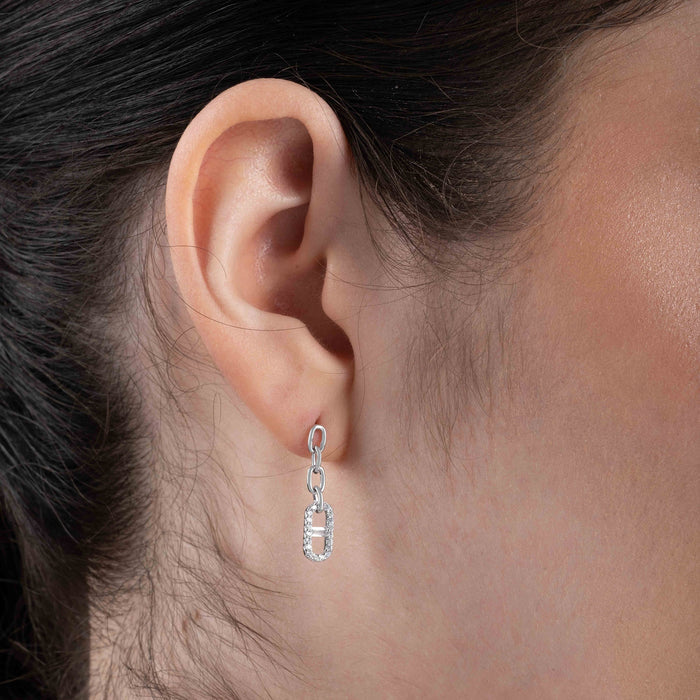 Interlinked Drop Earrings