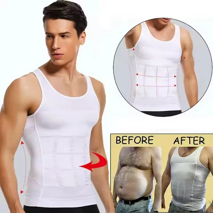 IronShape™ – Premium Men’s Compression Vest | Complimentary Wallet