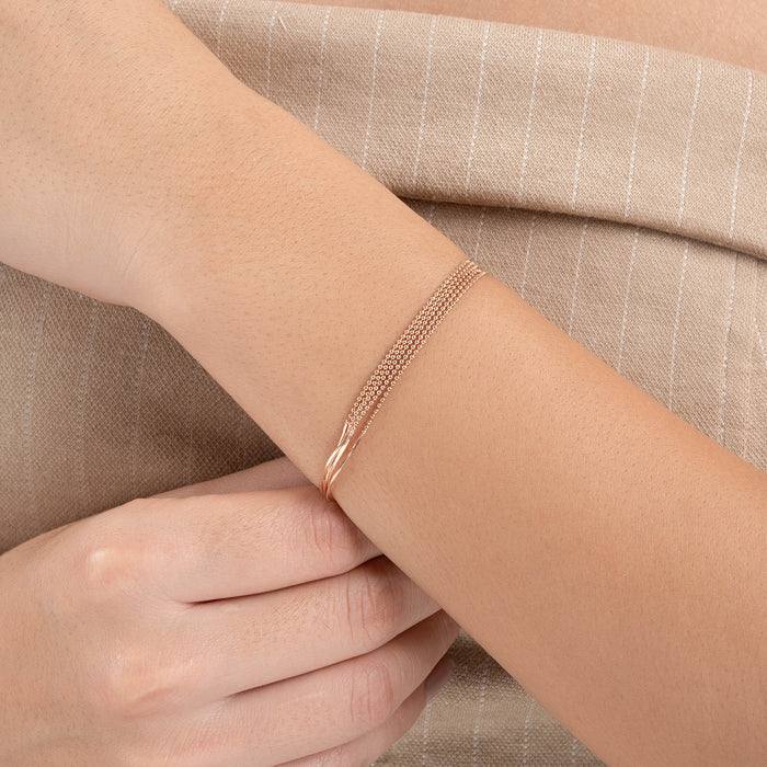 Layered Beaded Bracelet