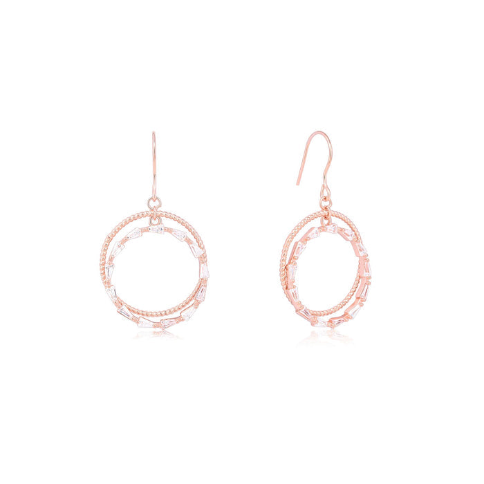 Layered Crystal Bead Dangler
