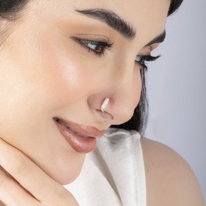 Leaf Nose Ring