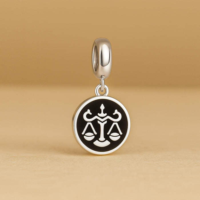 Libra zodiac pendant