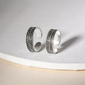 Line Motif Toe Ring