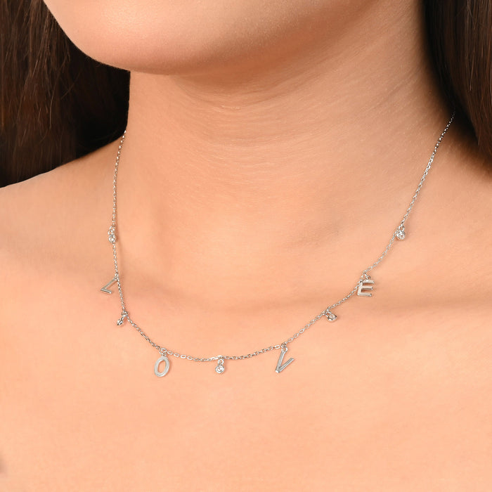 LOVE Charm Necklace