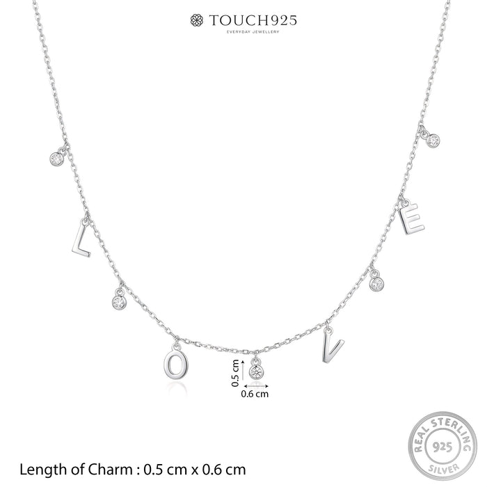 LOVE Charm Necklace