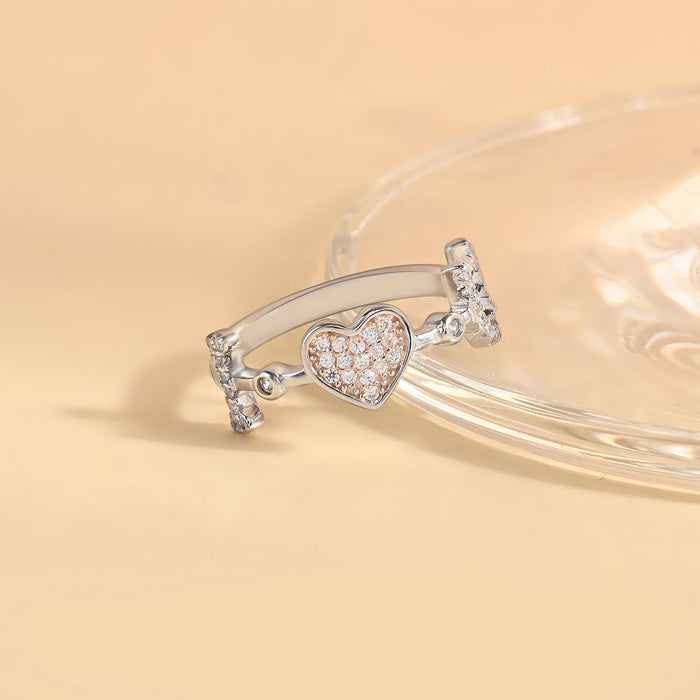 Ladies Silver Ring