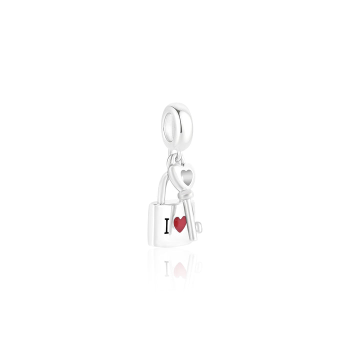 Love Lock & Key Pendant