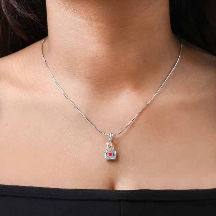 Love Lock & Key Pendant