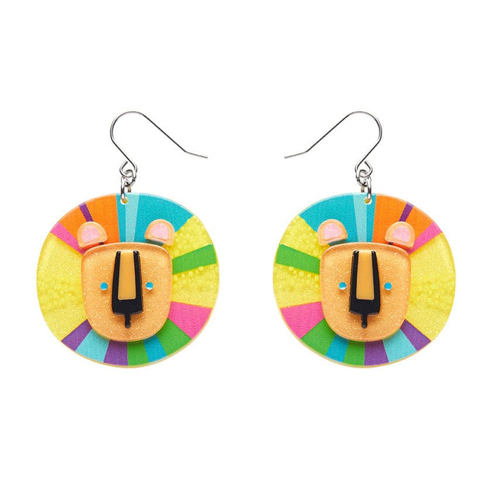 Luka the Lion Drop Earrings - Erstwilder x Kasey Rainbow (2023)