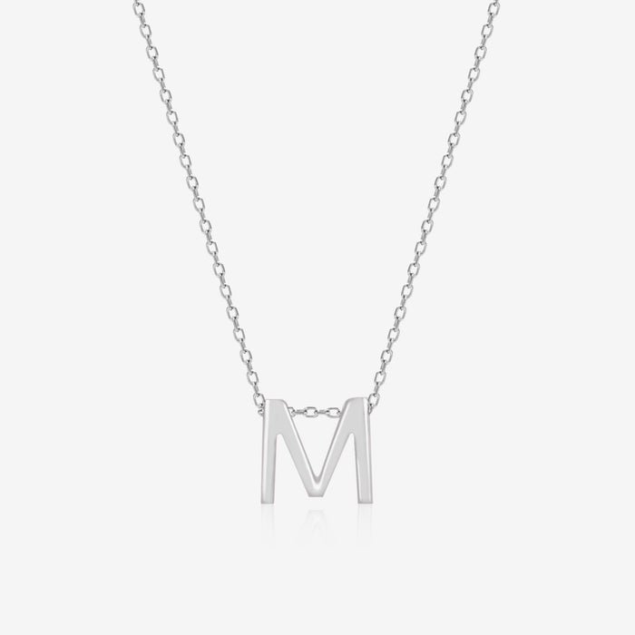 Majestic M Initial Necklace