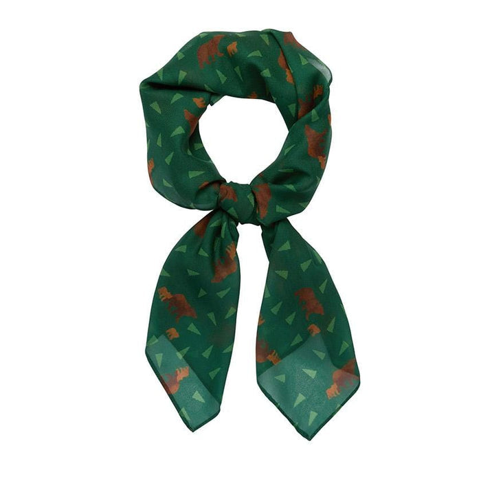Mama Bear Head Scarf by Erstwilder Woodlands