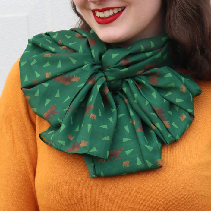 Mama Bear Large Neck Scarf by Erstwilder Woodlands