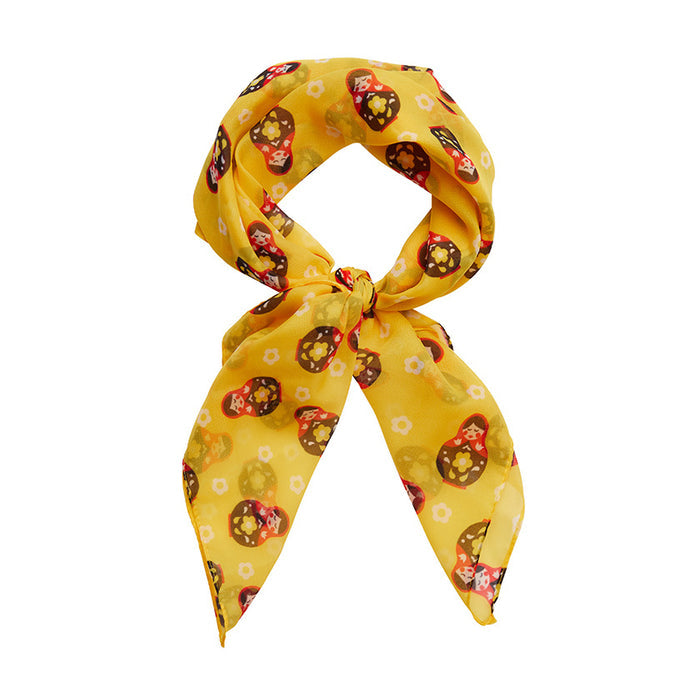 Matryoshka Memories Head Scarf by Erstwilder