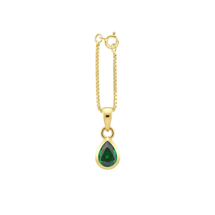 May Birthstone Charm
