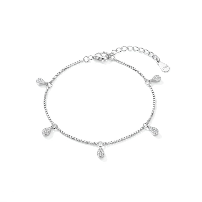 Mini Drop Silver Bracelet